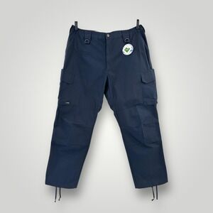LAPG Operator‎ Tactical Pants Mens 44x32 Navy Cargo Elastic Waist Workwear